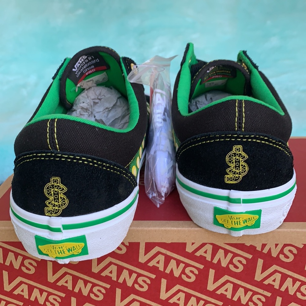 VANS OLD SKOOL PRO SHAKE JUNT Black/White WMNS - Picture 11 of 17